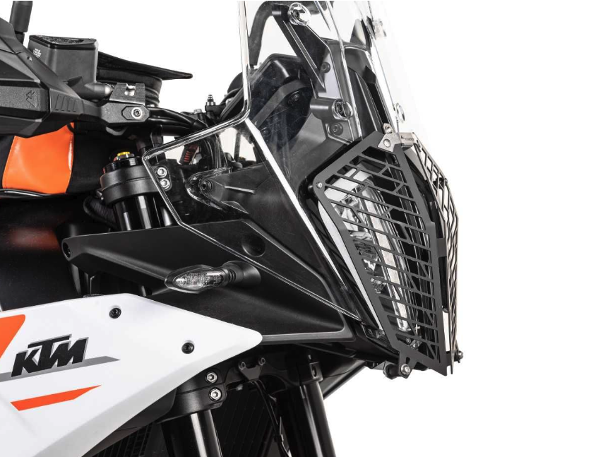Headligth guard with quick release fastener for KTM 790 / 890 Adventure / R (2023-)