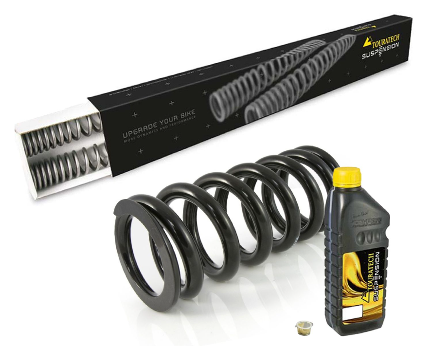 Progressive replacement springs for fork and shock absorber for Yamaha 700 Tenere (2025-)