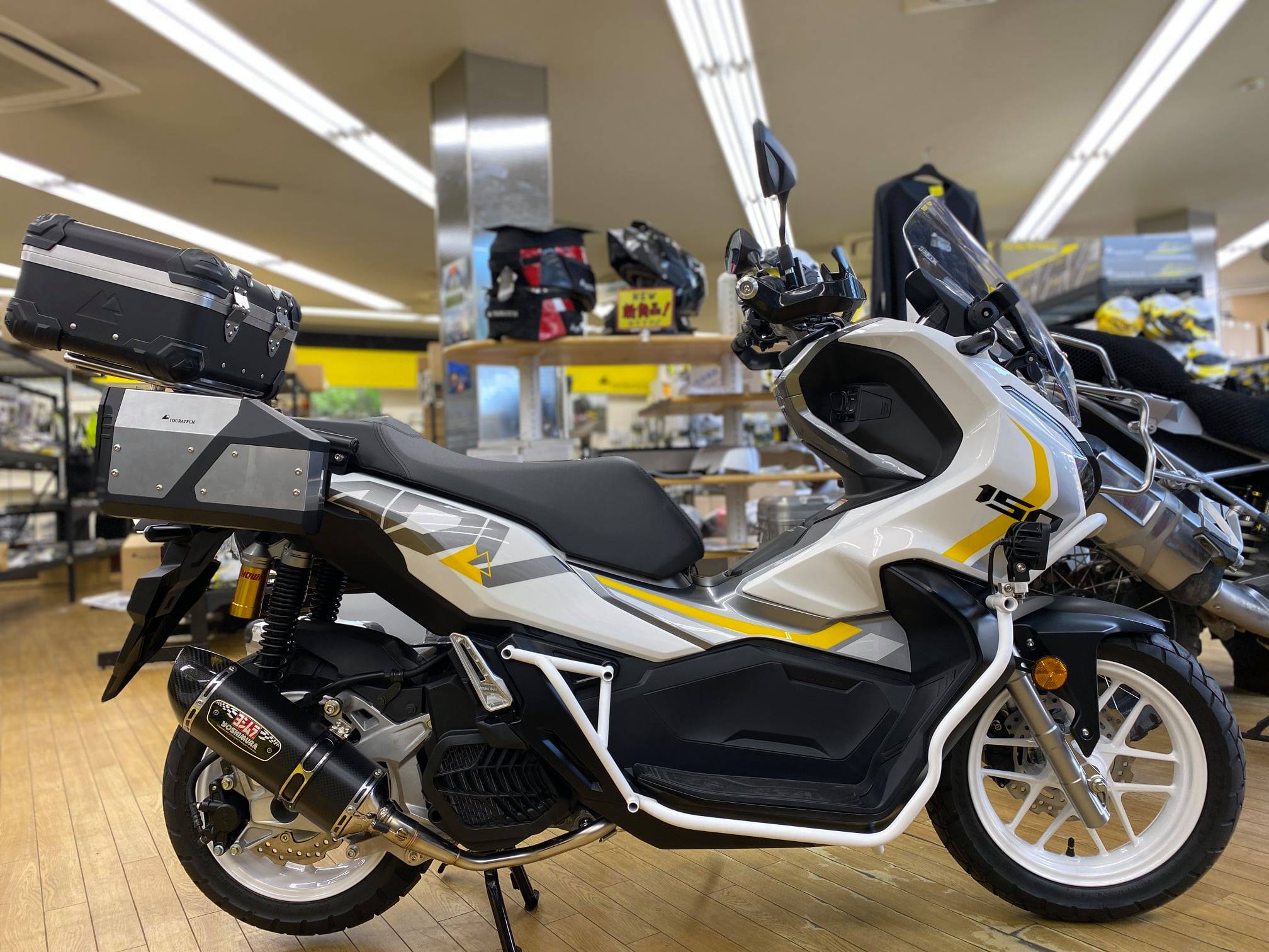 ADV150ラリー」プロジェクト展示中です – TOURATECH JAPAN
